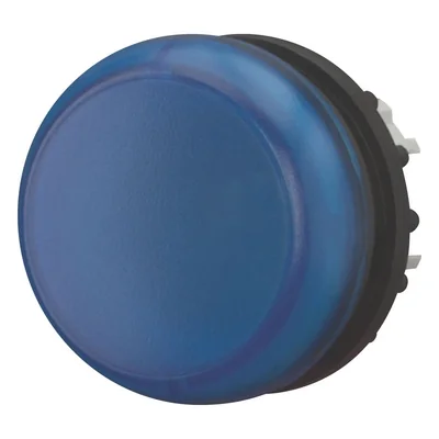 Flat indicator light head, blue, M22-L-B