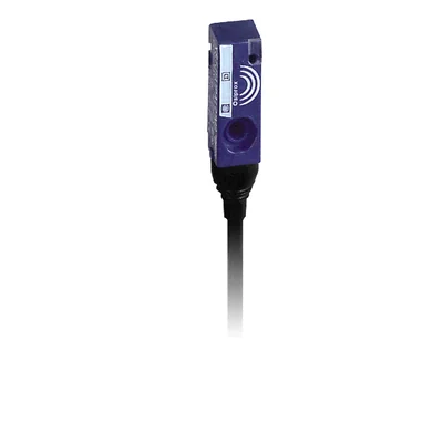 Flat inductive sensor 1NO 12-24V DC cable 2m