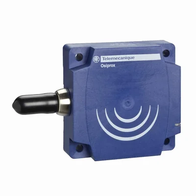 Flat inductive sensor 1NO 12-24V DC M12 connector