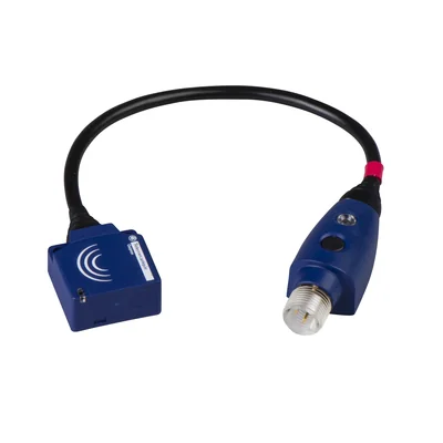 Flat inductive sensor 1NO 12-24V DC M12 connector