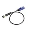 Flat inductive sensor 1NO 12-24V DC M8 connector