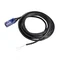 Flat inductive sensor with PNP 1NO 12-24V DC output, 5m cable
