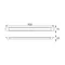 FLAT LED 30W NW linear LED lighting fixture