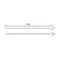 FLAT LED 40W NW linear LED lighting fixture