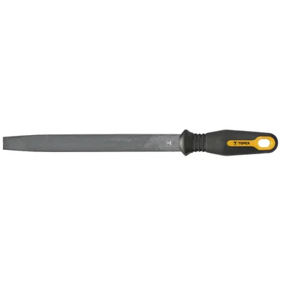 Flat metal file, 200 mm