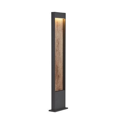 FLAT POLE 100 Außenpoller 10W 400lm 3000K/4000K IP65 braun