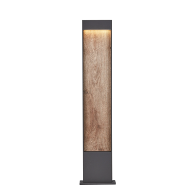 FLAT POLE 100 Außenpoller 10W 400lm 3000K/4000K IP65 braun