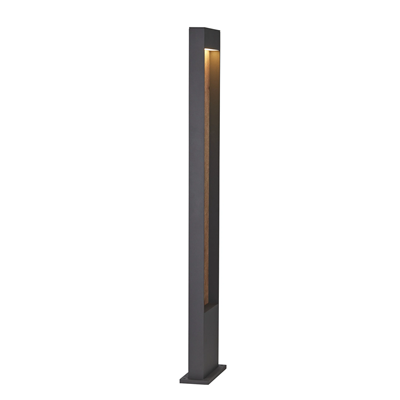 FLAT POLE 100 Außenpoller 10W 400lm 3000K/4000K IP65 braun