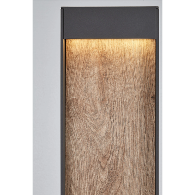 FLAT POLE 100 Außenpoller 10W 400lm 3000K/4000K IP65 braun