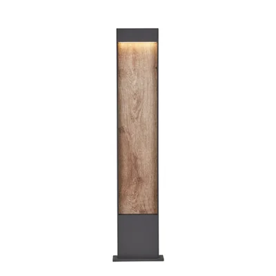 FLAT POLE 100 Outdoor bollard 10W 400lm 3000K/4000K IP65 brown