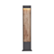 FLAT POLE 100 Słupek zewnętrzny 10W 400lm 3000K/4000K IP65 brązowy