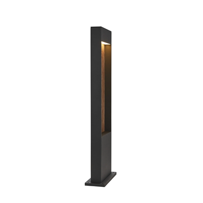 FLAT POLE 65 Outdoor bollard 10W 400lm 3000K/4000K IP65 brown