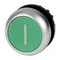 Flat pushbutton with spring return, green 1, M22-D-G-X1