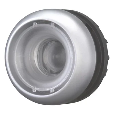 Flat pushbutton with spring return, M22-D-X