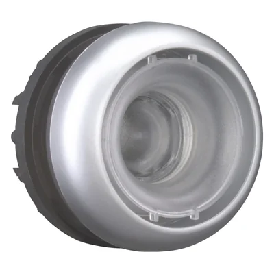 Flat pushbutton with spring return, M22-D-X