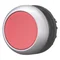 Flat pushbutton with spring return, red color, M22-D-R