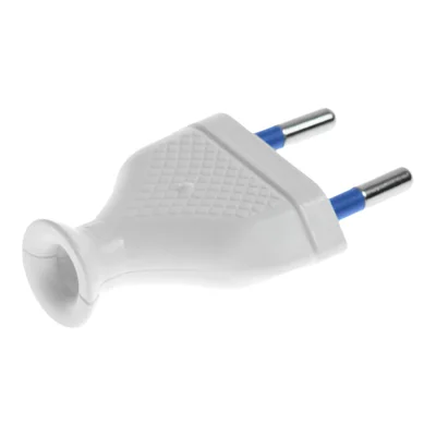 Flat removable plug 2.5A/250V II insulated class WHITE
