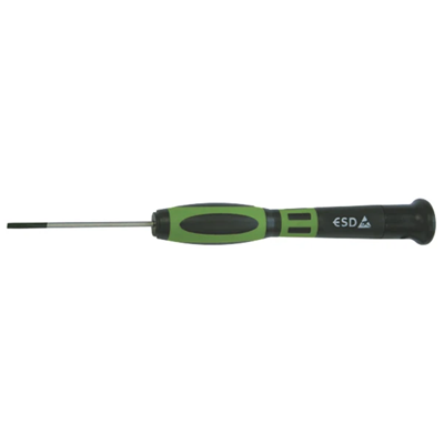 Flat screwdriver for precision work 60/0.8/0.2mm