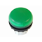 Flat signal lamp head, green, M22-L-G