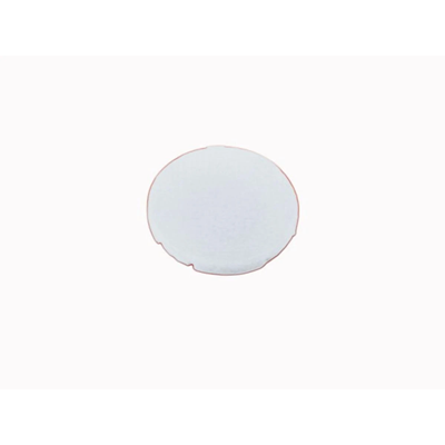 Flat white button insert, M22-XD-W