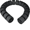 Flexible Abdeckung für Kabel rund fi70mm 1000mm schwarz