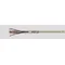 Flexible cable 3x1 colored shielded without a protective core