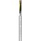 Flexible double shielded halogen free control cable with numbered cores 2x2x0.75mm² 300/500V gray
