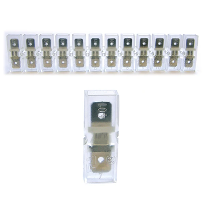 Flexible plug connector 12/147 acc. to 4.8x0.8 10 pcs