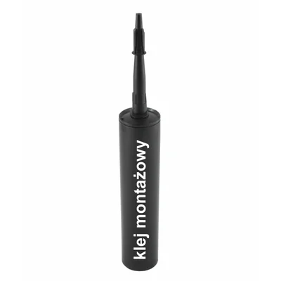 Flexibler Montageklebstoff für Bleche – Graphit, 290-ml-Kartusche /IN/ TYP AN-90W-10
