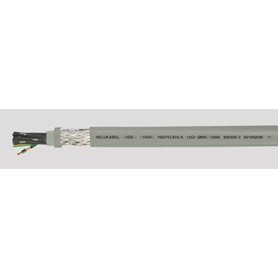 Flexibles, abgeschirmtes Kabel 3G1 ölbeständig