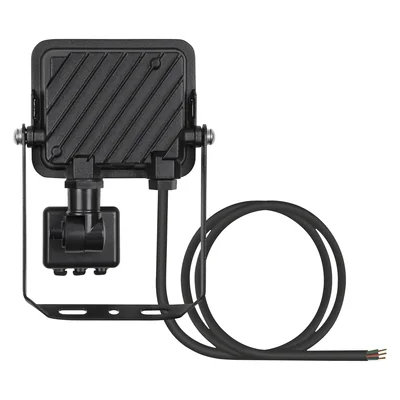 FLOOD COMPACT SENSOR V 10W 840 SYM 100 black floodlight