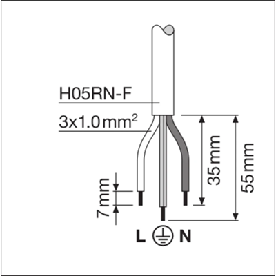 FLOODLIGHT 10 W LED Fluter 10W 1200lm 4000K NW IP65 weiß