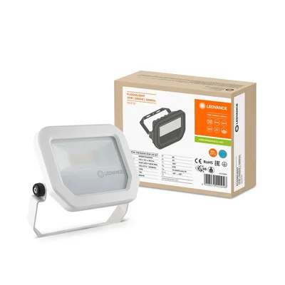 FLOODLIGHT 10 W Proiettore LED 10W 1200lm 6500K CW IP65 bianco
