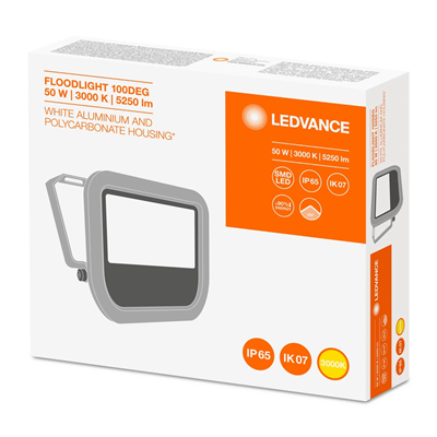 FLOODLIGHT 50 LED floodlight 230V 50W 5250lm IP65 n/t WW 100st white