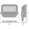 Floodlight FLOODLIGHT 20 17W 2K4LM 840 PS SY100 BK