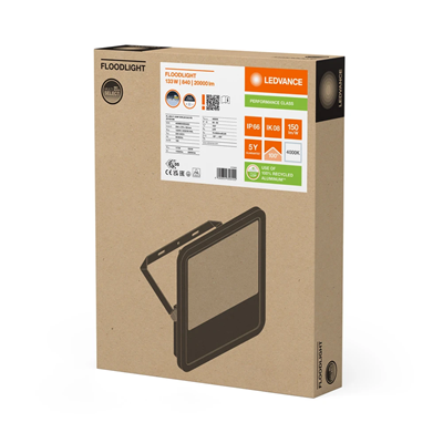 Floodlight FLOODLIGHT 200 133W 20KLM 840 PS SY100 BK