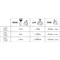 FLOODLIGHT SENSOR 50 W LED floodlight 50W 5500lm 3000K WW IP65 black
