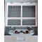 Floor box 6M IP66 – floor box for mounting sockets of the 22.5x45 mm standard (45x45 mm)