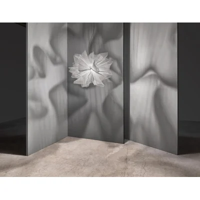 FLUO Hanging white display lamp