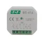 Flush-mounted bistable relay, two independent control circuits