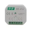 Flush-mounted bistable relay, two independent control circuits