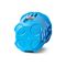 Flush-mounted box 60mm extra deep self-extinguishing 80mm connected with a connector KG71 blue