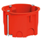 Flush-mounted box for hollow walls fi60mm brick red