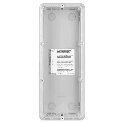 FLUSH-MOUNTED BOX FOR SFERA PANELS - 3 MODULES