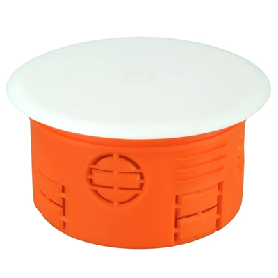 Flush-mounted box with cover Z80KF fi80mm orange