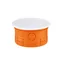 Flush-mounted box with cover Z80KF fi80mm orange