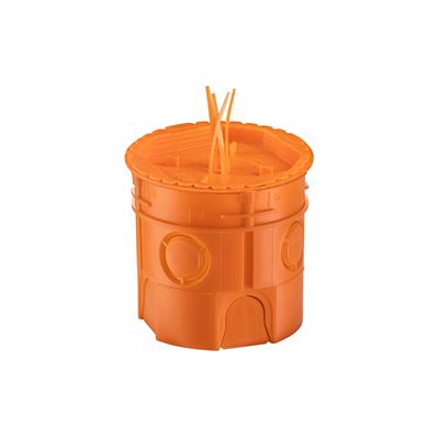 Flush-mounted box with screws Z60DFw fi60mm deep orange