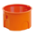 Flush-mounted box Z60KF fi60mm, orange plate
