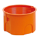 Flush-mounted box Z60KF fi60mm, orange plate