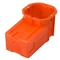FLUSH-MOUNTED BOXES Connector for single boxes - orange